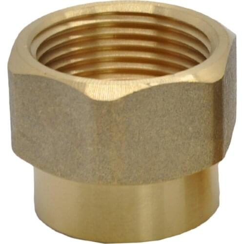 1/2" 3/4" 1" 1.2" 1.5" 2" BSP Male To Solder Cup Connector Brass End Feed Solder Plumbing Fitting For Air Condition