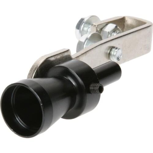 Aluminum Alloy Size S Universal Fashionable Car Turbo Sound Whistle Muffler Exhaust Pipe 55 X 17 X 55mm/2.16 X 0.66 X 2.16