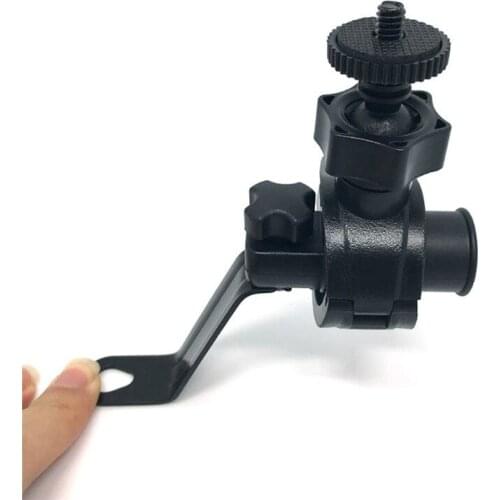 New 1 Pc Universal Motorcycle Rearview Mirror Clamp Mount Holder GPS Phone Bracket For Scooter Moped ATV