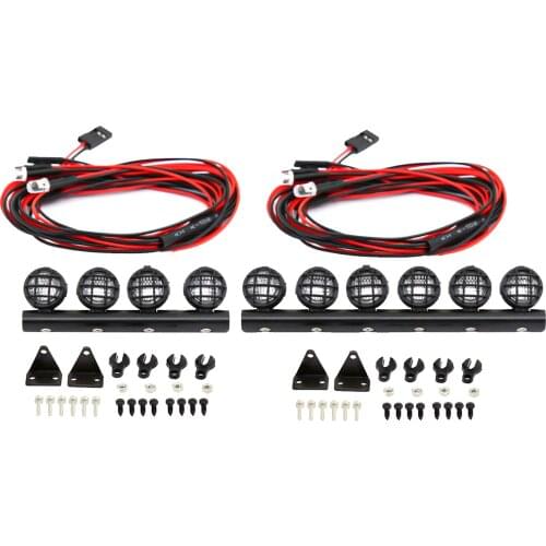 Premium RC LED Lights Bright LED Bar Kit Easy to Install with Accessories