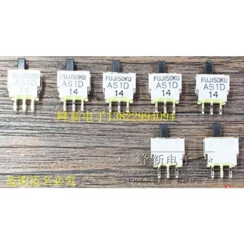 Japan in-line 2-speed 3-pin toggle switch power supply mini slide switch gold point fluctuation push switch