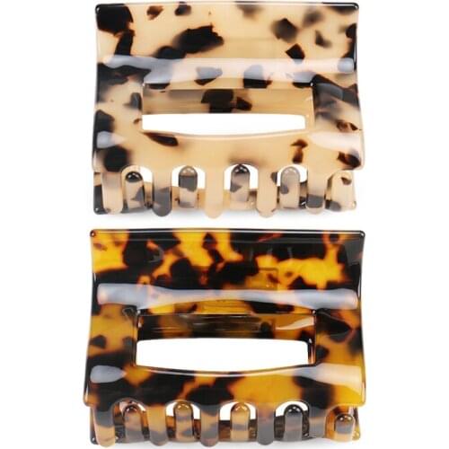 Claw Hair Clip - Tortoise Shell Hair Accessory for Women Girls Celluloid Acetate Hair Ornament Jewelry Tiara for Hair Shower