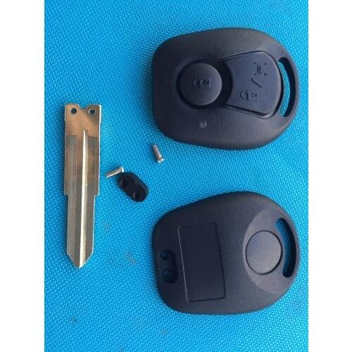 10Pcs/Lot Of New Replacement Key Case Cover For Ssangyong 3 Button Remote Shell Blade Uncut Keyless No Logo Car Accessories Part