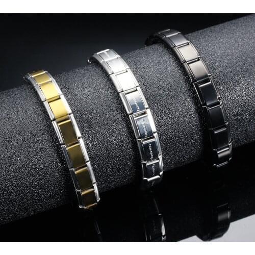 2020 Bracelet Elastic Stainless Steel Bracelet Ladies Mens Charming Steel Bracelet 9 Mm Wide, 175 Mm Long, Weighs 15 Grams