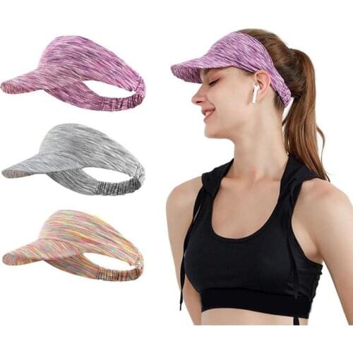3 Pcs Ladies Golf Sun Hat Quick Drying Cap Sports Tennis Cap-Ladies Lightweight Tie Dye Sun Hat Ice Silk Sun Visor Hat