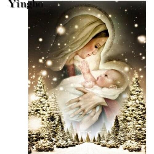 5D DIY Diamond Painting Mother Of The Baby Diamond Embroidery Cross Stitch kits Full Square round Rhinestone Pictures Mosaic Kit