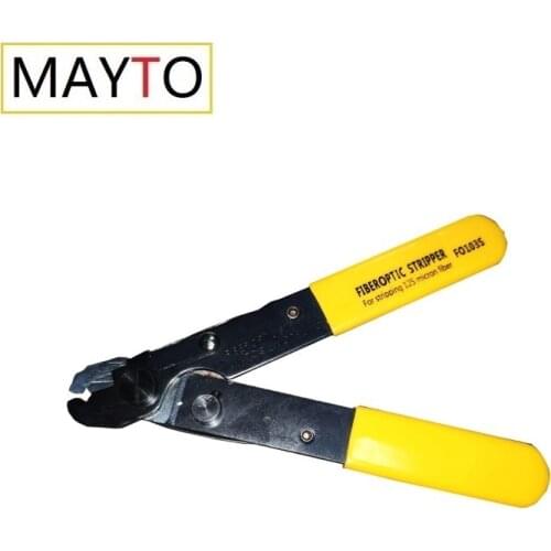 FO103-S Single Hole Fiber Optic Cable Stripper Miller Clamp Stripping Pliers Free Shipping