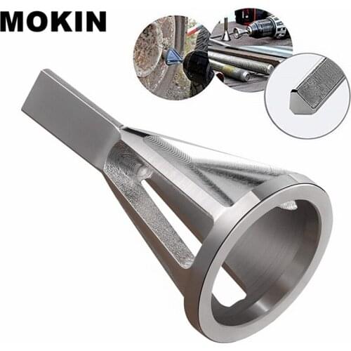 Deburring External Chamfer Tool Stainless Steel Metal Remove Deburring Drill Bit For 8-32 Bolts Nuts Trimming Grinding Tools