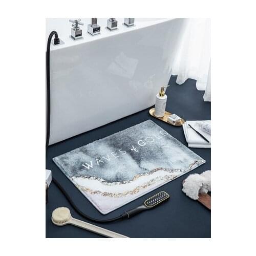 New Ariive Absorbent Bath Rug Toilet Hallway Non-Slip Doormat Floor Carpet Washable Living Room Sofa Area Mat Carpet