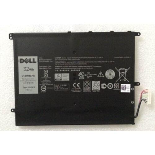 UGB genuine Replacement DELL YN6W9 7.4V 32WH Rechargeable Li-polymer tablet battery