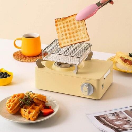 Cassette Stove Household Portable Cass Stove Camping Hiking Gas Stove Windproof Barbecue Stove Stove Picnic Barbecue Cook