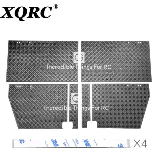 Trx4 defender door skid plate, car shell trim panel, body surround, for 1 / 10 RC tracked vehicle traxxas trx-4 car accessories