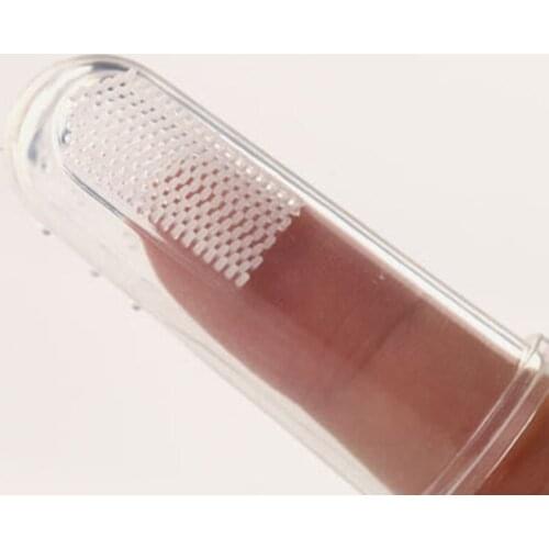 Super Soft Baby Toothbrush Teether Silicone Newborn Baby Infants Dental Care Children Finger Toothbrush Teeth Nick Clear Massage