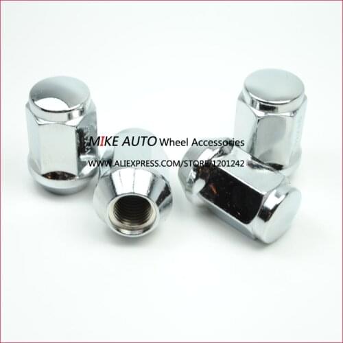 16PCS 1/2"-20 Hex19 3/4" Steel Wheel Lug Nuts For Wheels/Rims RV Jeep Ford KUGA Mustang Explorer