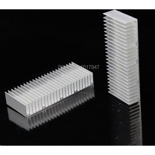 20Pieces lot 150 x 60 x 25mm Aluminum Heat Sink Heatsink Cooling For Chip IC LED