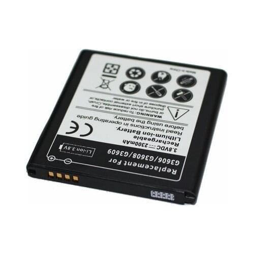 5pcs /Lot 2300mAh EB-BG360CBC Replacement Battery For Samsung Galaxy Core Prime G360 G360F G3608 G3606 G3609