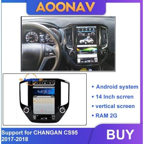 14 inch 2din Android car auto radio multimedia player for CHANGAN CS95 2017-2018 car radio GPS navigation MP3 DVD player