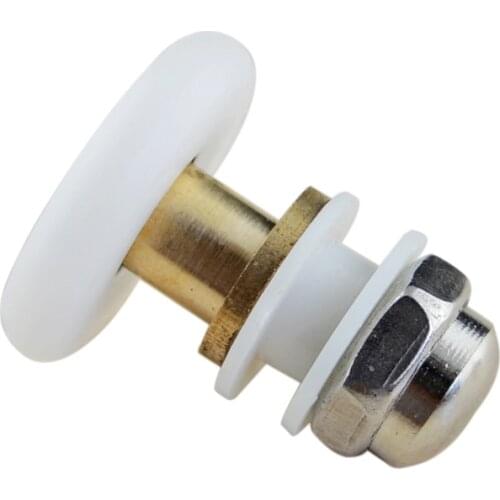 Free Shipping 19mm Eccentric Wheel Shower Room Pulley Bathroom Sliding Glass Door Roller Household Repair Hardware Part