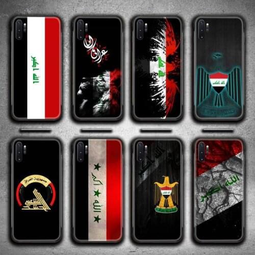 Iraqi Iraq National Flag Phone Case For Samsung Galaxy Note20 ultra 7 8 9 10 Plus lite J7 J8 Plus 2018 Prime M21