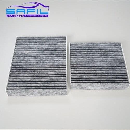 Cabin filter for 2013 Citroen DS3 1.6L, Peugeot 207CC (2007 -), 2014 Peugeot 2008 1.6L (Pair) oem:6447.VX #FT349C