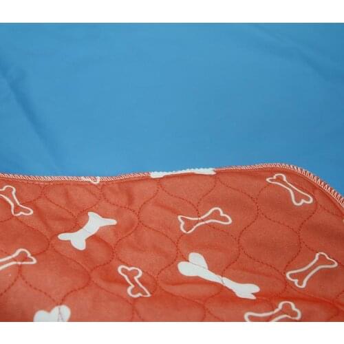 Multi style Dog Mat S/M/L Polyester Cute Three Layer Waterproof Pvc Pet Water absorbent Pad For Pets Multi Color Pet Pee Pad