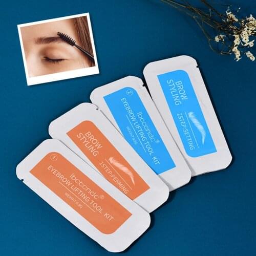 3Set(6pcs)Professional Beauty Salon Brow Lamination Kit Eyebrow Perm Eyebrow Lifting Kit Tool Safe Brow Lift Eyebrow Travel Kit