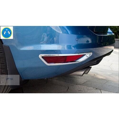 Exterior For VW Volkswagen Touran 2016 2017 2018ABS Rear Fog Light Lamp Cover Trim 2 PCS / Set