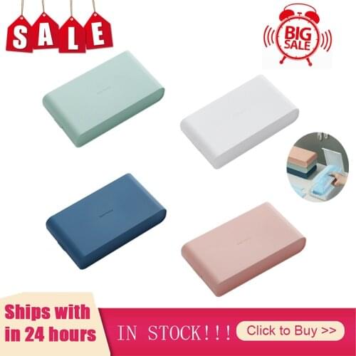 New Square Mask Case Outdoor Portable Mask Storage Box Save Masks Boxes Student Mask Holder mask storage bag organizer Mask box