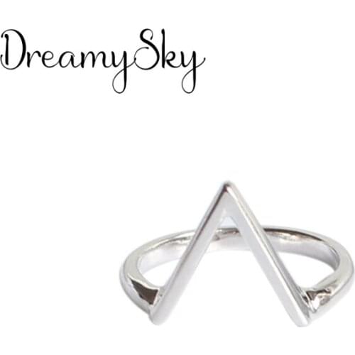 New Charming Letter Finger Ring for Women Vintage Boho Knuckle Party Rings Gothic Punk Jewelry Gifts for Girls 2020