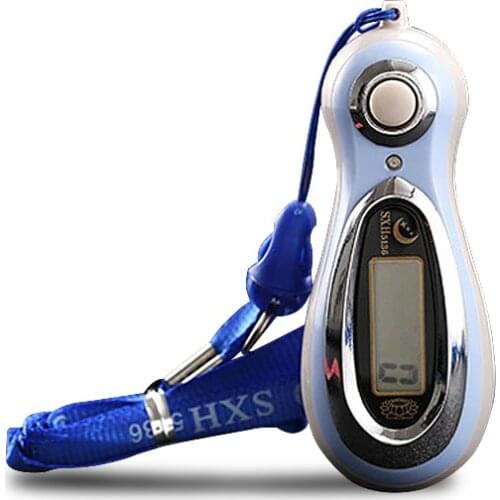 New Hot LCD Display Electronic Digital Tally Counter MP3 Manual Counters With Lanyards Random Color