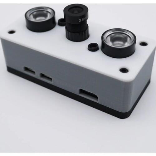 Raspberry Pi Zero W Kit 3D Print Case + 5MP 70° Night Version Camera + 32GB SD Card + Heat Sink + Power Adapter
