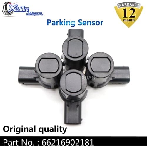 XUAN 4pcs Car PDC Parking Sensor PDC Parking Sensor 66216902181 For BMW E39 520d 520i 523i 525d 525i 525tds 528i 66218368727