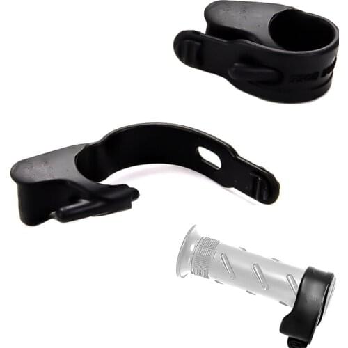 Universal Black Rubber Hand Grip Control Assist Throttle Control Motorcycle Cruise Control Assist Rocker Cramp Stopper