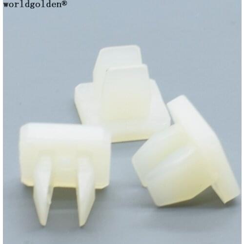 Worldgolden 100pcs auto fasteners #6 Screw Size for Toyota#90189-04011(9018904011)