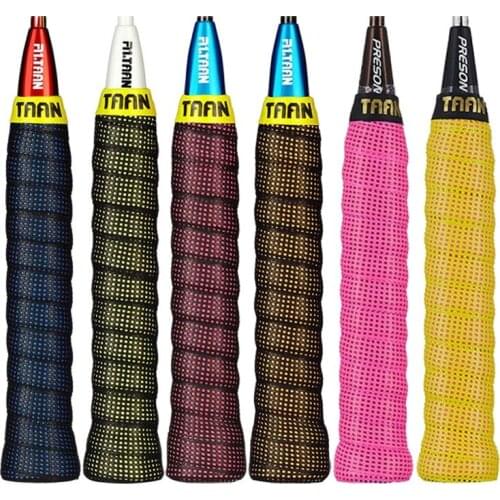 2PCS TAAN TW090 Overgrip Badminton Tennis Grips Sweat Absorbed Sweatband Wraps Taps Professional Racquet Accessories