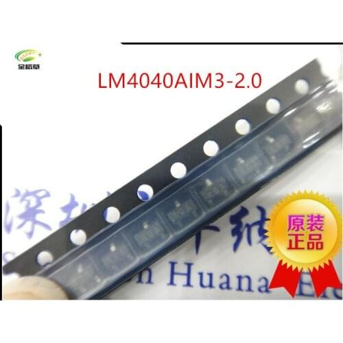 100PCS original SOT23-3 LM4040AIM3-2.0/NOPB patch 2.048V voltage reference source