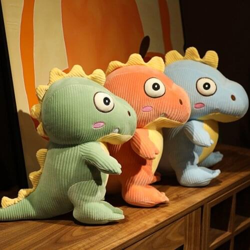 40/55/70cm Lovely Big Eyes Dinosaur Toy Cartoon Animal Plush Toy Kids Baby High Quality Doll Sleep Pillow Birthday Gift