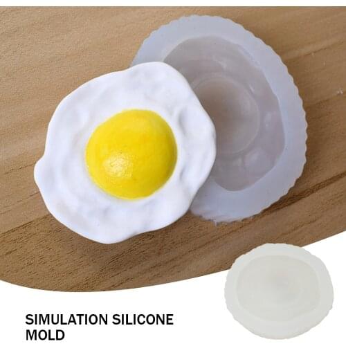 Fried Egg Instant Noodles Aroma Candle Silicone Mold Breakfast Cake Decoration Resin Mold Baking Accessories Candle Making Kit