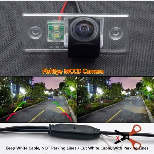 Fisheye 1080P MCCD HD Backup Reversing Rear View Camera For Skoda Fabia 2008 2009 2010 2011 2012 2013 Skoda Octavia RS Monitor
