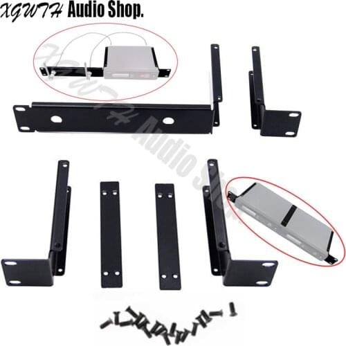Rack Mount Bracket Antenna Extension Cable Rack Kits For Shure SLX Receiver SLX4 SLX14 SLX24 Wireless Microphone System UA507