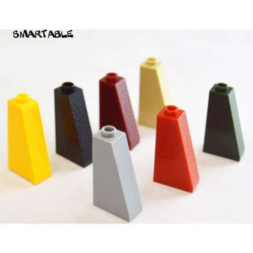 Smartable Slope 75° 2x1x3 with Hollow Stud Building Blocks MOC Parts DIY Learning Toys Compatible All Brands 4460b Toy 50pcs/lot