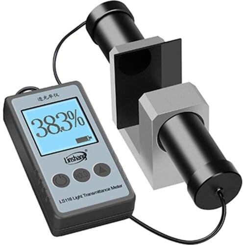 LS116 Light Transmittance Meter Measure Percentage Of Light Transmitted Self-contained Self -calibration