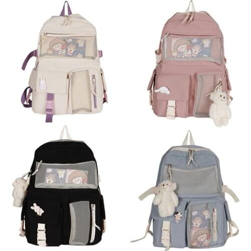 Cute Backpack for Girls Kids Schoolbag Children Bookbag Women Casual Daypack