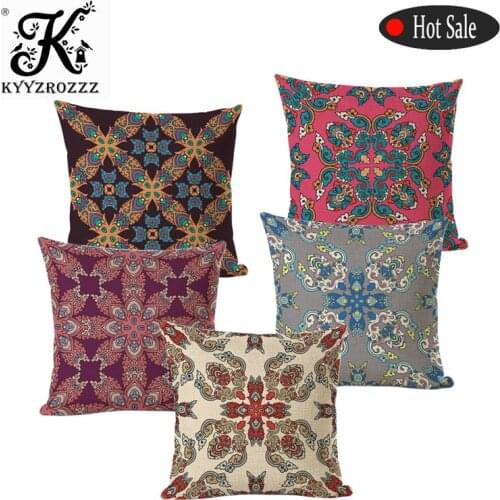 Geometric Striped Cushion Cover Cotton Linen Square Office Pillow Sofa Home Decorative Pillow Cover Kussens Woondecoratie