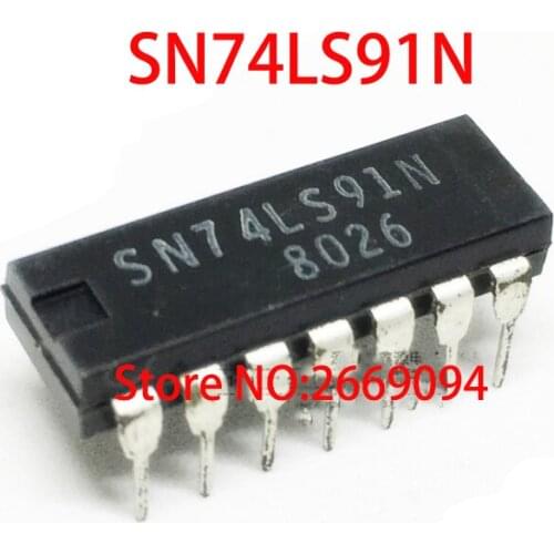 10PCS /50PCS /100PCS HD74LS91P DIP14 HD74LS91 DIP SN74LS91N 74LS91N 74LS91AN 74LS91 New original