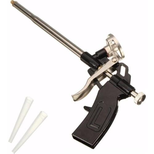 Foaming Gun Pu Expanding Foam Gun Caulking Gun Metal Body Pro Heavy Duty PU Foam Gun Grade Expanding Spray Application Applicato