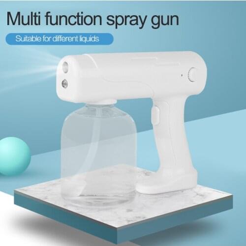500ML Garden Disinfectant Spray Alcohol Sanitizer Sprayer Atomizer Wireless Blu-ray Sterilizing Water Spray Gun USB Rechargeable
