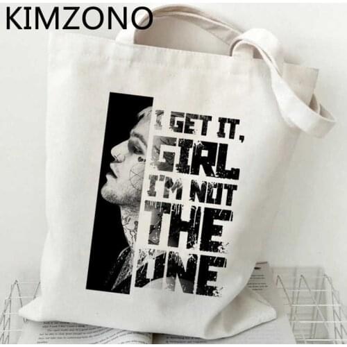 Lil Peep shopping bag jute bag bolsas de tela handbag bolso bag sac cabas fabric bolsa compra bolsas reutilizables sac toile