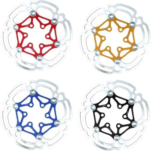 Bicycle 140mm 6 Bolt Disc Rotor Brake MTB Road Bike Bolts Disc Floating Rotor U2JB