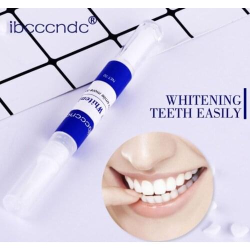 1pc Decontamination Teeth Whitening Pen 3ml Peroxide Gel Teeth Cleaning Bleaching Oral Care Tooth Whitening Pen Tool TSLM2